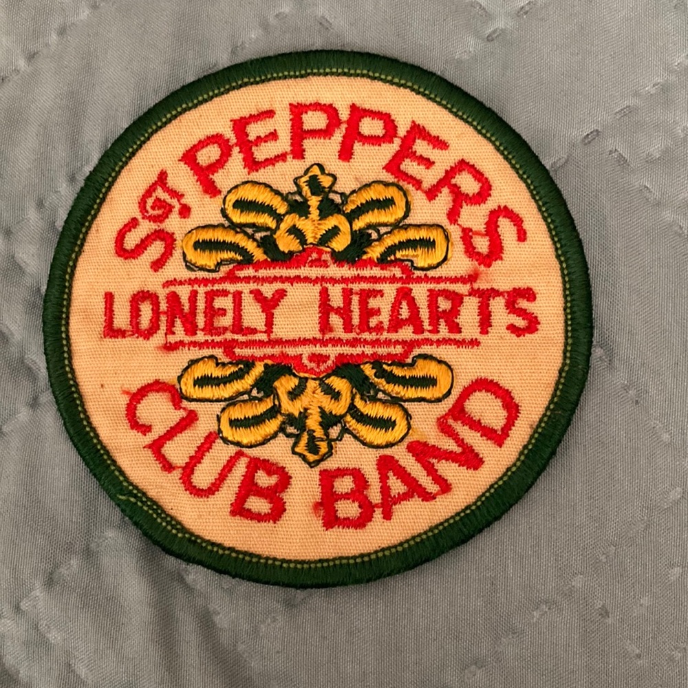 Vintage Beatles Sergeant Peppers Lonely Hearts Club Band patch